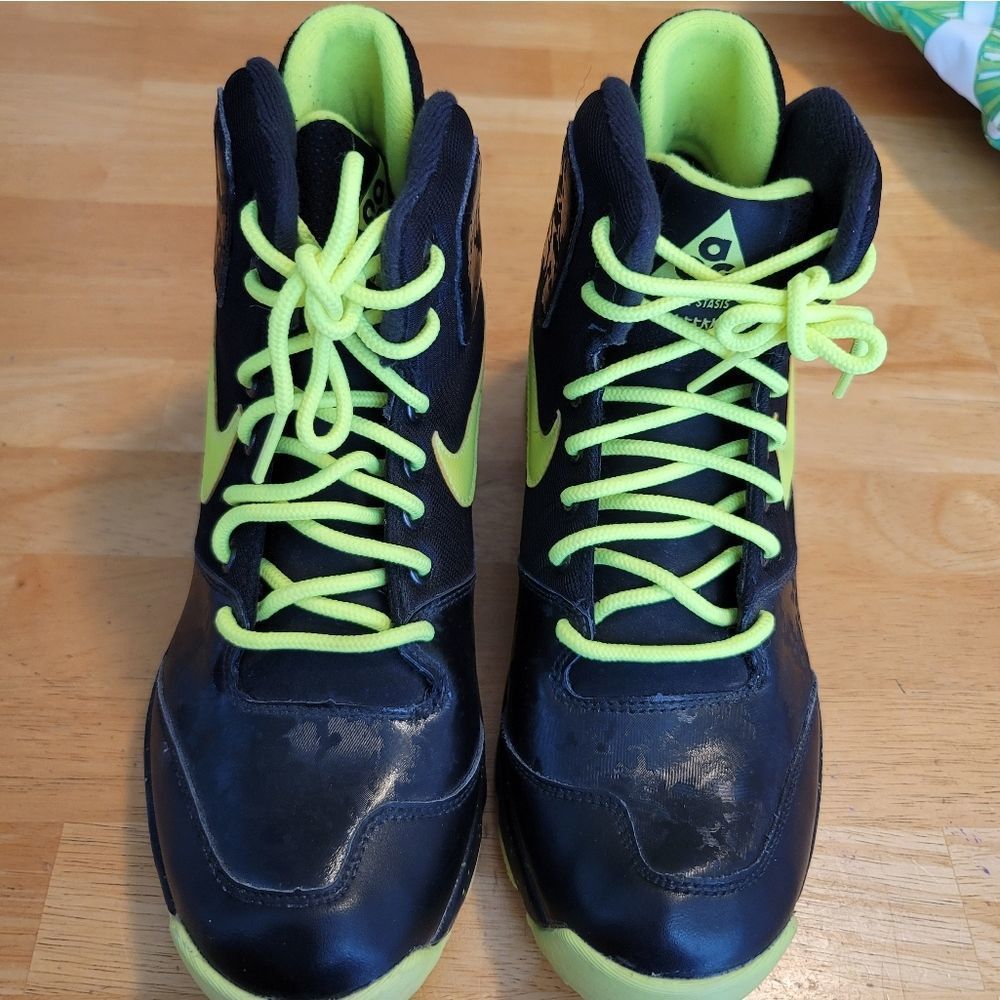 Nike stasis acg(gs) black and yellow sneaker boot - Picture 3 of 7